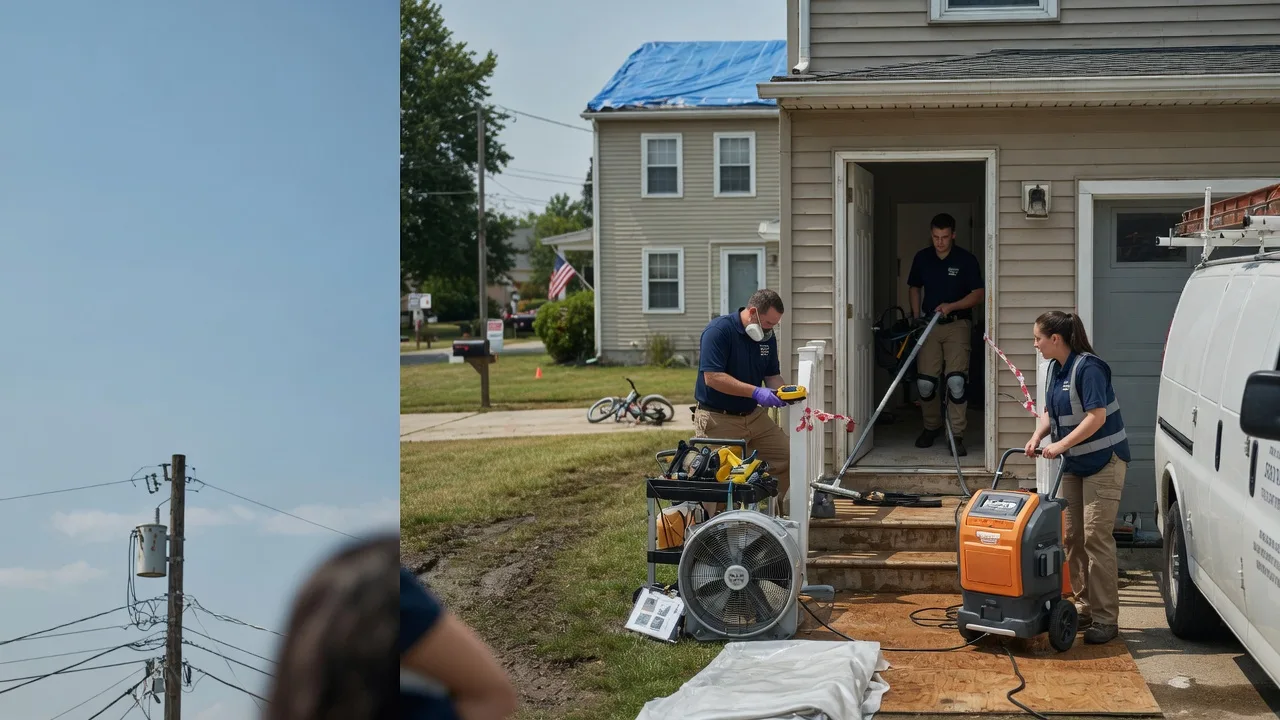 Water Damage Repair in Hunter, KS near me